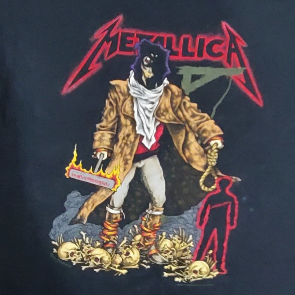 Metallica The Unforgiven Vintage T-Shirt XL 1992 90'S OFFICIAL